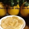 Bưởi diễn để được bao lâu? 6-7 tháng rồi có dùng được không?
