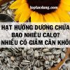 Hạt Hướng Dương Bao Nhiêu Calo, Ăn Nhiều Có Giảm Cân Không?