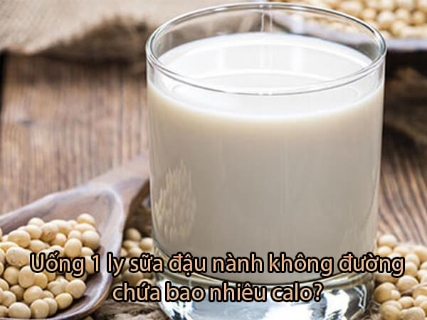 Uống 1 Ly Sữa Đậu Nành (Không Đường) Chứa Bao Nhiêu Calo