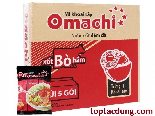 1 gói mì Omachi bao nhiêu calo. Ăn nhiều có tốt không?