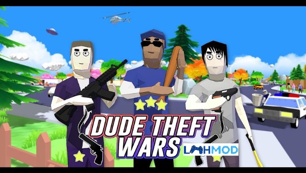Dude Theft Wars: Hướng dẫn cách thu thập tiền và các tài nguyên quan trọng trong game